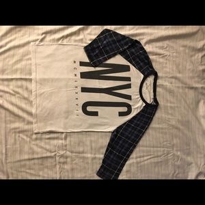 ❣️ NYC Forever 21 ‘S’ Baseball Tee ❣️